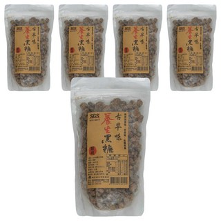 埔里農會 古早味養生黑糖, 380g, 5包
