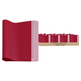 Wonpojang Industry HDPE 洋紅色快遞袋, 100個