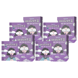 아이러브유 45분 스팀 온열안대 라벤더향, 10개입, 4개