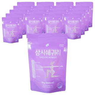 Non & Bat Weed 便攜式三搖燕麥紫甘藷燕麥奶昔, 20g, 18個