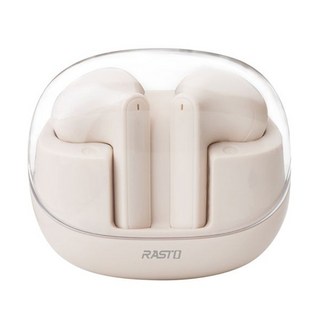 RASTO 真無線藍牙5.3耳機, RS58, 米白色