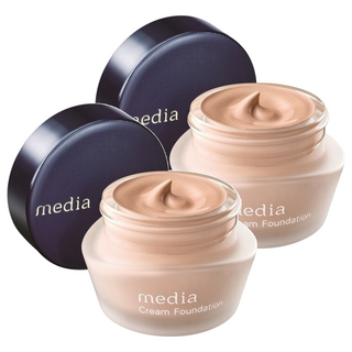 media 媚點 台灣公司貨 極上粉嫩保濕粉底霜 25g, 粉膚色, 2件