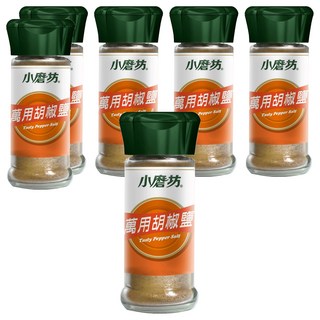 小磨坊 萬用胡椒鹽, 45g, 6瓶