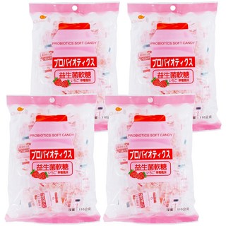 Chiao-E 巧益 益生菌軟糖 草莓, 110g, 4包