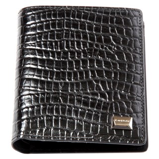 La Chic 經典鱷魚壓紋牛皮中夾 LC23WM0031-1