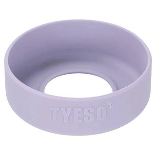 TYESO 盒裝矽膠保溫杯杯底保護套 防滑耐磨, 1入, 紫色, ø71~75mm