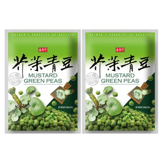 盛香珍 芥茉青豆, 240g, 2包