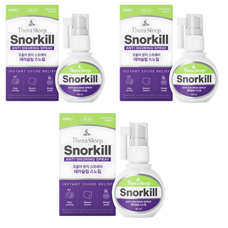 테라슬립 스노킬 잔탄검 스프레이액, 3개