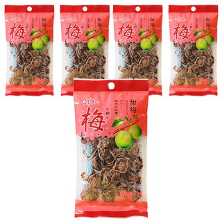 惠香食品 甜梅 酸甜好滋味 生津止渴, 90g, 5包