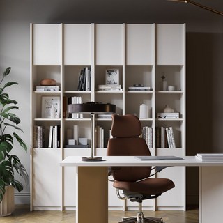 까사미아 하벨 책장 방문설치, 화이트