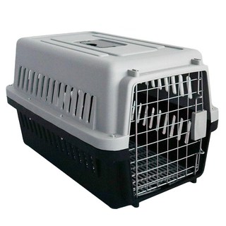Dingdong Pet 寵物航空籠, 黑色, 1個