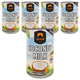 deSIAM 椰奶, 400ml, 5罐