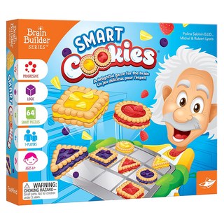 FoxMind 聰明餅乾 邏輯推理遊戲 燒腦2.0進化版 6歲以上 64道題目