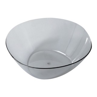 PEARL LIFE 珍珠金屬 浴缸盆 Light Gray Bath Aclear 日本製 HC-188, 透明灰色, 1個