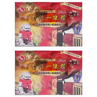 Nan Me Pharmaceutical 南美製藥 聖品一條根溫感貼布, 20片, 2盒