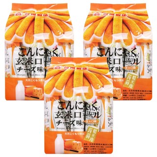 北田蒟蒻糙米捲（起士口味）5.64安士, 160g, 3袋