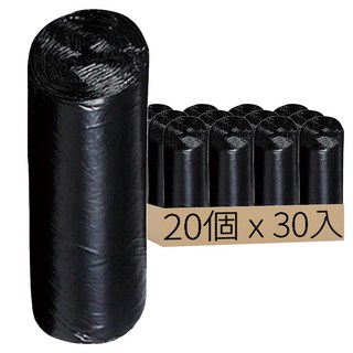 Market Plan 捲筒式垃圾袋 30入, 20個, 10L