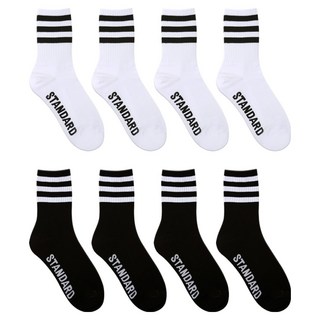 GGRN 女款 標準AA 時尚襪 8雙組