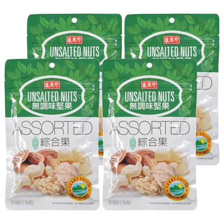 盛香珍 無調味綜合果, 90g, 4包