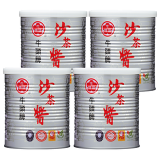 牛頭牌 沙茶醬，萬用料理醬，燉煮燒烤沾醬都適合, 737g, 4罐