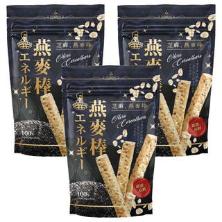 MR.HERO 英雄哥 芝麻燕麥棒, 95g, 3包