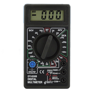 SinCyuan 欣銓 數位萬用電錶 DT-830B LCD螢幕顯示 操作簡便, 1個