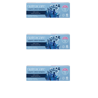 나트라케어 순면 흡수체 탐폰 논 어플리케이터, 수퍼플러스, 20개입, 3개