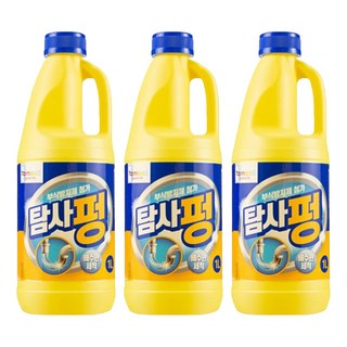 Tamsaa 排水管清潔劑, 1L, 3瓶