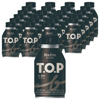 맥심 티오피 더 블랙, 275ml, 24개