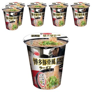 AceCOOK 博多豚骨風味麵，濃郁豚骨香氣湯底，只需熱水3分鐘, 6入