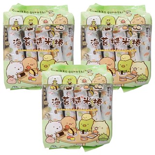 角落小夥伴 糙米捲 海苔, 140g, 3袋