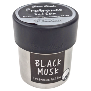 John's Blend 香水凝膠 銀罐, 黑麝香, 85g, 1個, 1罐