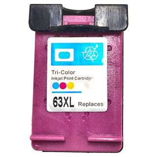 NEXTPAGE 台灣榮工 HP NO.63 XL 高容量彩色環保相容墨水匣 (適用於HP PS C4280/5280), 1個