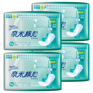 康乃馨 奈米核心健康護墊 自然無香, 15cm, 36片, 4包