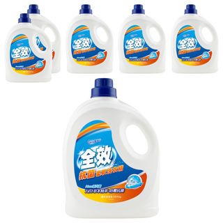 毛寶 全效抗菌柔軟洗衣精 7合1草本精萃 防霉抗菌, 3.5kg, 6桶