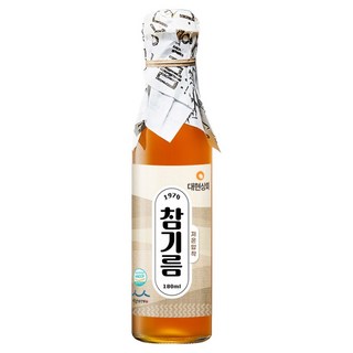 Daehyeonsanghoe 低溫壓榨芝麻油, 1個, 180ml