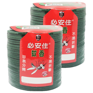 必安住 蚊香 60入 容易分開 不易折斷, 12g, 綠色, 2組