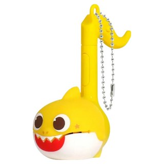 OtamaTone 造型彈奏樂器玩具組 鯊魚寶寶, 小型, 黃色, 1個