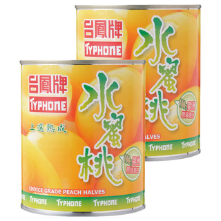 台鳳 水蜜桃 Choice Grade Peach Halves, 820g, 2罐