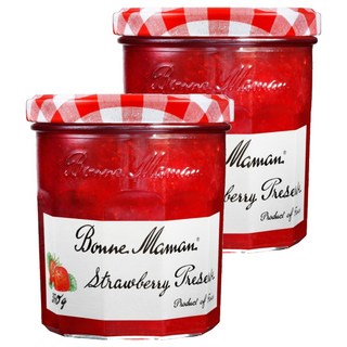 본마망 딸기잼, 370g, 2개