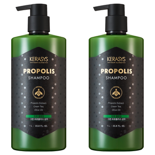 케라시스 그린 프로폴리스 스칼프 클렌징 샴푸, 1L, 2개