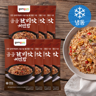 곰곰 갈비맛 치킨밥 (냉동), 200g, 7개