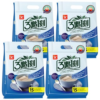 3點1刻 經典伯爵奶茶, 20g, 15包, 4袋