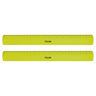 MILAN 超Q彈防斷性長尺 30cm, 黃色, 2支