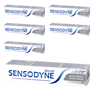 SENSODYNE 舒酸定 溫和淨白牙膏, 120g, 6條