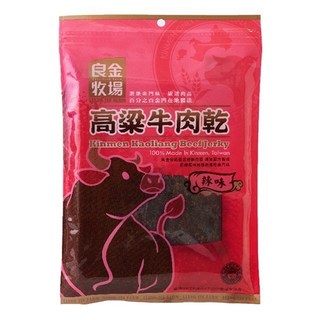 良金牧場 高粱辣味牛肉乾, 165g, 1包