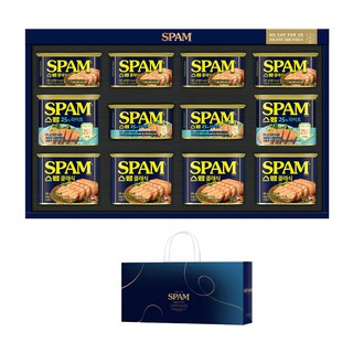 스팸 3C호 선물세트 + 쇼핑백, 1세트