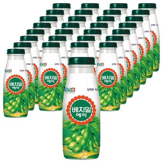베지밀 에이 담백한 두유, 190ml, 30개