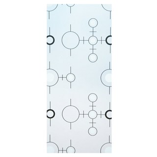 玻璃貼 300 x 90cm, 黑白圈圈, 1捲