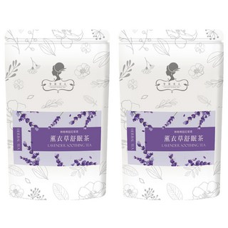 午茶夫人 薰衣草舒眠茶包, 含維生素C 養顏美容 無咖啡因, 2g, 10包, 2袋